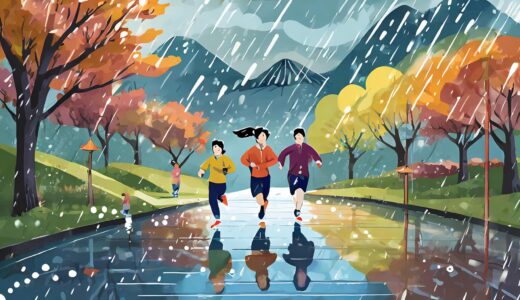 雨の日でも走る？快適に走るための対策と休む時の考え方